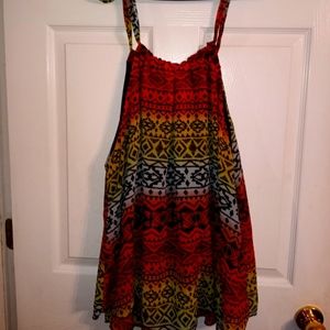 Ashley Stewart multi color tank top